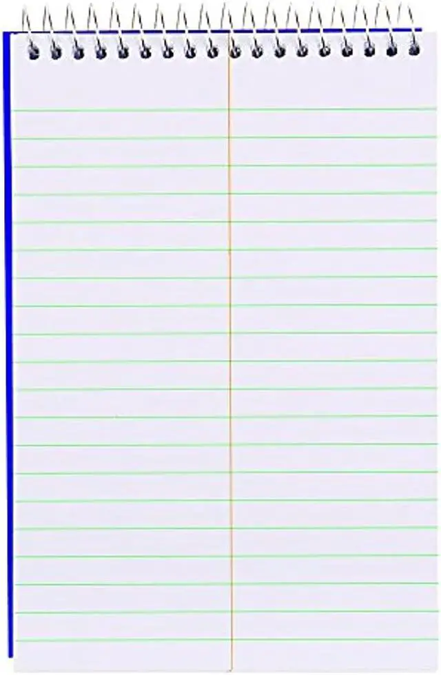 Alt view image 2 of 5 - Blueline White Paper Wirebound Steno Pad