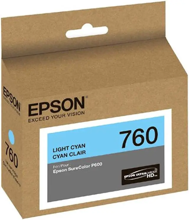 Alt view image 7 of 9 - Epson UltraChrome HD T760 Original Ink Cartridge T760520