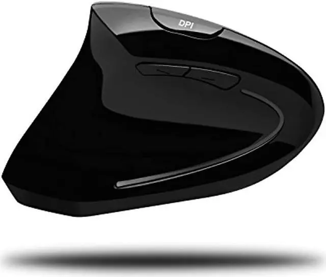 Alt view image 13 of 20 - ADESSO IMOUSEE90 ADESSO 2.4GHZ WIRELESS ERGONOMIC VERTICAL MOUSE FOR LEFT-HANDERS, BACK & FORWARD