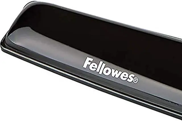 Alt view image 5 of 20 - Fellowes Gel Crystals Keyboard Wrist Rest, 18.5" X 2.25", Black 9112201