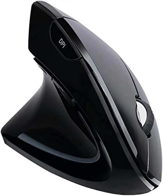 Alt view image 10 of 20 - ADESSO IMOUSEE90 ADESSO 2.4GHZ WIRELESS ERGONOMIC VERTICAL MOUSE FOR LEFT-HANDERS, BACK & FORWARD