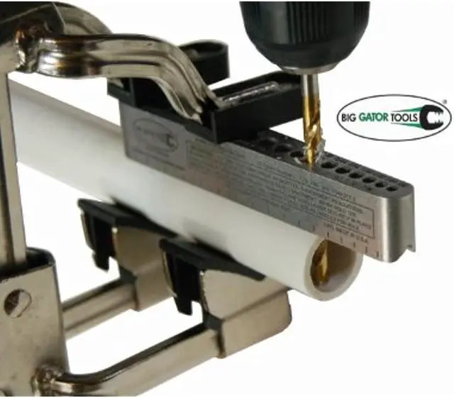 Alt view image 11 of 15 - Big Gator Tools V-DrillGuide Standard Size Portable Drilling Guide