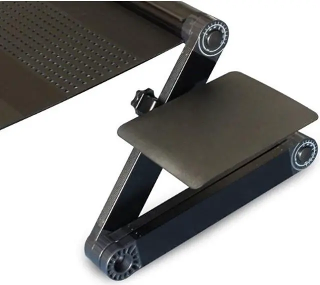 Alt view image 4 of 6 - WorkEZ Mouse Pad: Ambidextrous, Adjustable, Removable Tilting, Aluminum Mouse Pad Platform for WorkEZ Ergonomic Laptop Stand, Lap Desk, Standing Desk