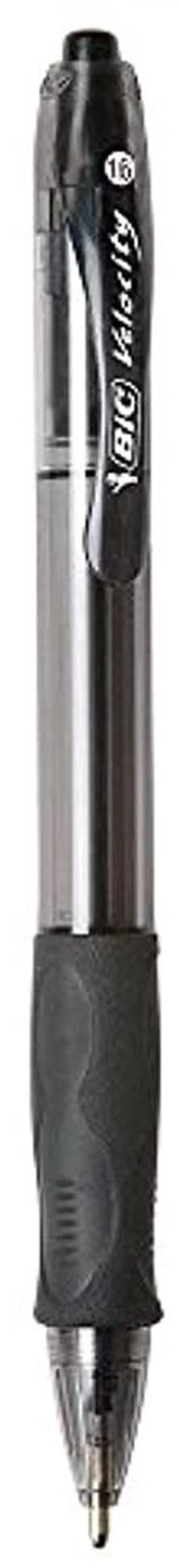 Alt view image 5 of 20 - BIC Velocity Retractable Ball Pen Black Ink 1.6 mm 36/Pack VLGB361BK