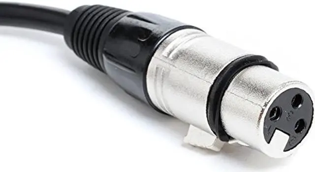 Alt view image 7 of 9 - CHAUVET 6" 3-Pin Female to 5-Pin Male DMX Cable, 24 AWG #DMX3F5M