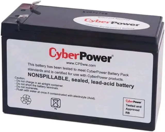 Alt view image 2 of 4 - CYBERPOWER SYSTEMS USA RB1280 UPS REPLACEMENT BATT CARTRIDGE
