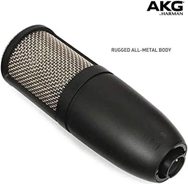Alt view image 10 of 20 - AKG P220 High Performance Condenser Microphone