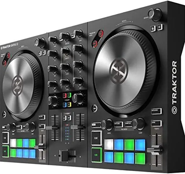 Alt view image 14 of 20 - Native Instruments Traktor Kontrol S2 MK3 2-Channel DJ Controller