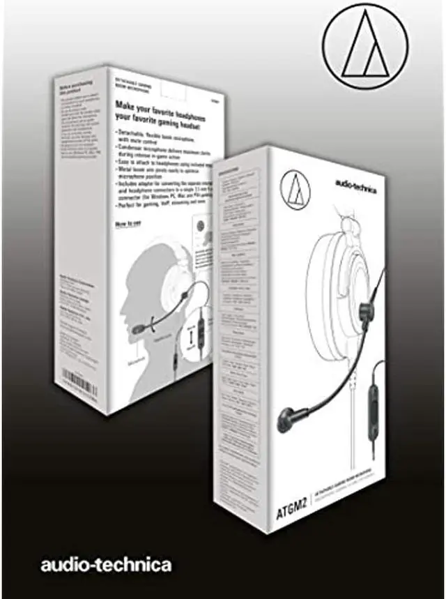 Alt view image 3 of 5 - Audio-Technica ATGM2 Detachable Boom Microphone