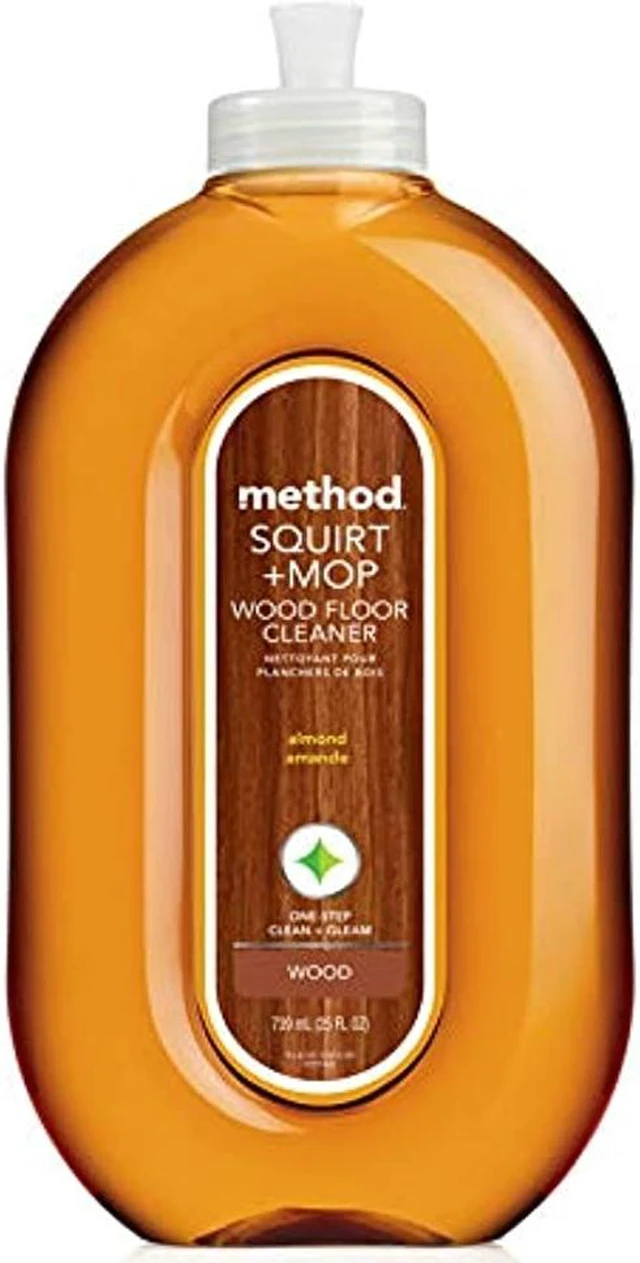 Alt view image 9 of 12 - Method Squirt + Mop Wood Floor Cleaner Almond Scent 25 oz Squirt Bottle 00562