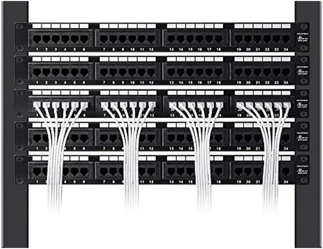 Alt view image 10 of 20 - Monoprice Cat6 Ethernet Patch Cable - 5 feet - Black | Snagless RJ45 Stranded 550MHz UTP CMR Riser Rated Pure Bare Copper Wire 28AWG - SlimRun Series