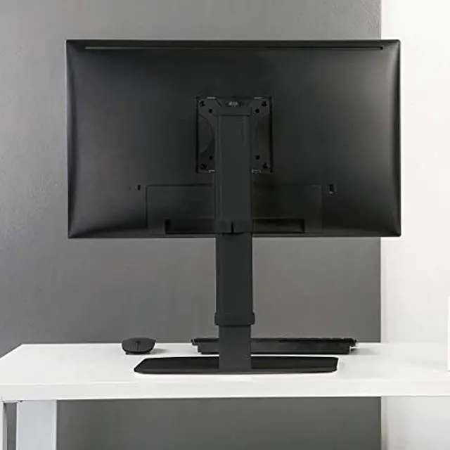Alt view image 9 of 20 - Tripp Lite Single-Display Monitor Stand - Height Adjustable, 17" to 27" Monitors - Up to 27" Screen Support - 13.23 lb Load Capacity - 21.3" Height x 12.6" Width x 7.9" D