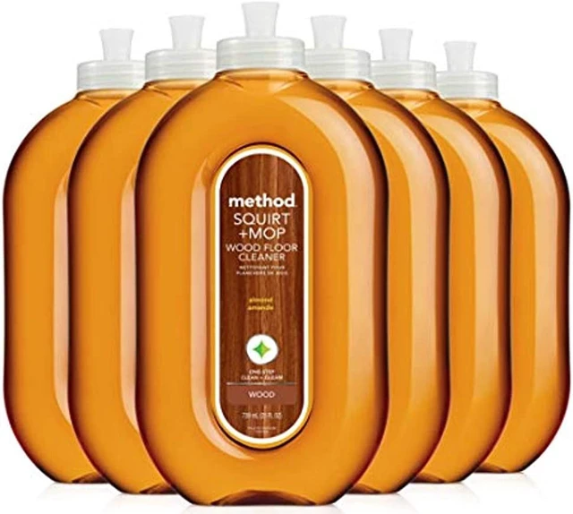 Alt view image 8 of 12 - Method Squirt + Mop Wood Floor Cleaner Almond Scent 25 oz Squirt Bottle 00562
