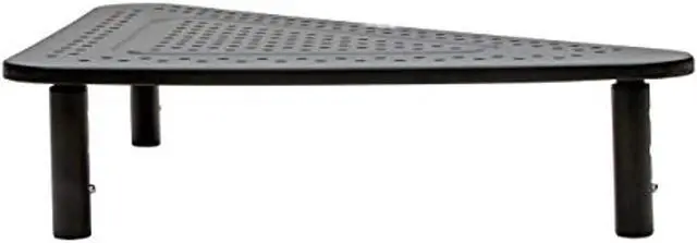 Alt view image 7 of 7 - Tripp Lite Monitor Riser Stand Desktop Corner Metal Height Adjustable Black