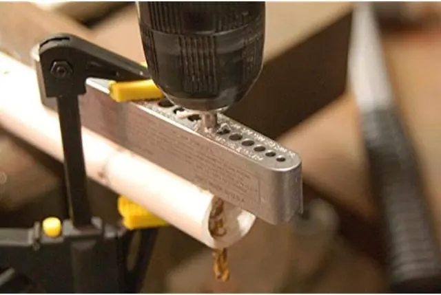 Alt view image 10 of 15 - Big Gator Tools V-DrillGuide Standard Size Portable Drilling Guide