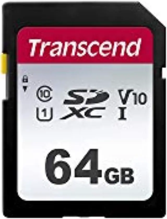 Alt view image 3 of 16 - 64GB Transcend 300S SDXC UHS-I U3 V30 SD Memory Card CL10 95MB/sec