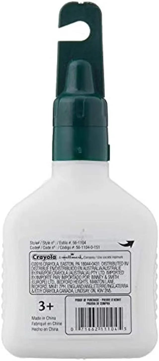 Alt view image 11 of 11 - Crayola No Run School Glue - 4 Ounces
