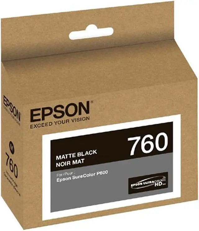 Alt view image 10 of 11 - EPSON PRINT T760820 T760 ULTRACHROME HD MATTE BLACK INK