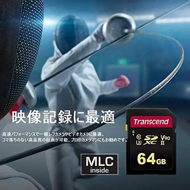 Alt view image 9 of 20 - Transcend 64 GB SDXC