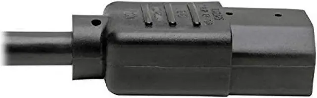 Alt view image 10 of 18 - Tripp Lite P004-18N-2C13 C14 Male to C13 Female Splitter, PDU Style - C14 to 2x C13, 10A, 100–250V, 18 AWG, 18 in., Black