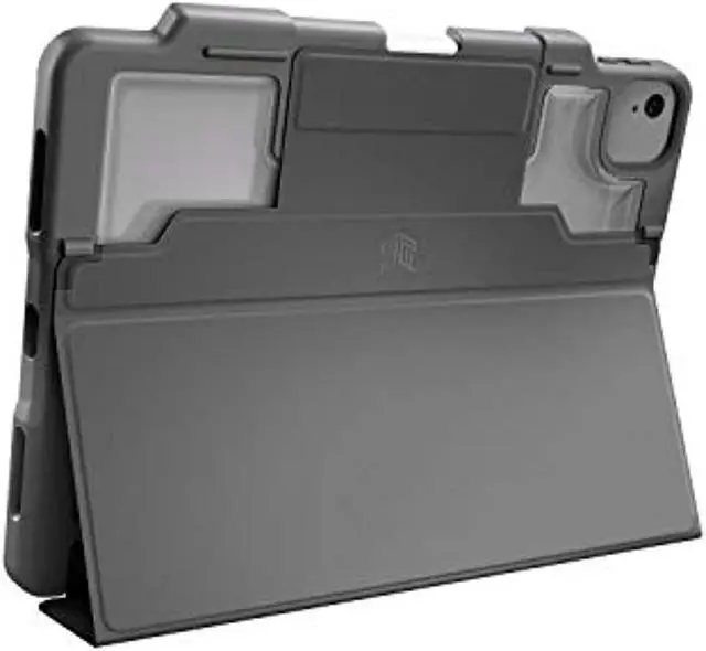 Alt view image 2 of 12 - STM Dux Plus, Ultra-Protective case for iPad Air 4th Gen- Black (stm-222-286JT-01)