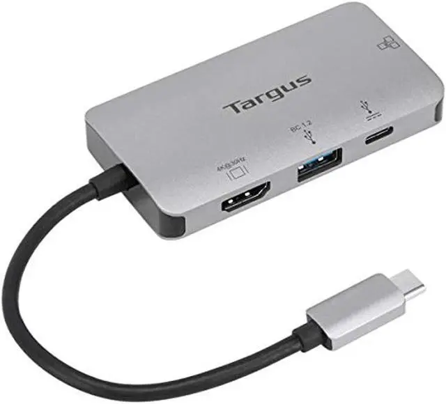 Alt view image 10 of 13 - Targus USB-C DP Alt Mode Single Video 4K HDMI Docking Station with 100W PD Pass-Thru - DOCK418USZ