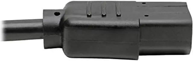 Alt view image 11 of 18 - Tripp Lite P004-18N-2C13 C14 Male to C13 Female Splitter, PDU Style - C14 to 2x C13, 10A, 100–250V, 18 AWG, 18 in., Black