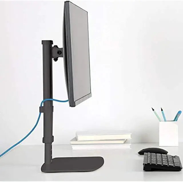 Alt view image 12 of 20 - Tripp Lite Single-Display Monitor Stand - Height Adjustable, 17" to 27" Monitors - Up to 27" Screen Support - 13.23 lb Load Capacity - 21.3" Height x 12.6" Width x 7.9" D