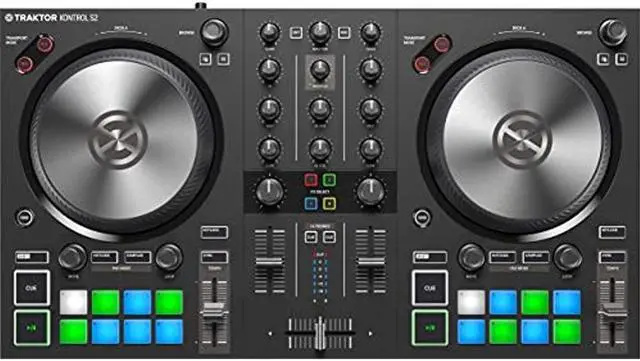Alt view image 12 of 20 - Native Instruments Traktor Kontrol S2 MK3 2-Channel DJ Controller