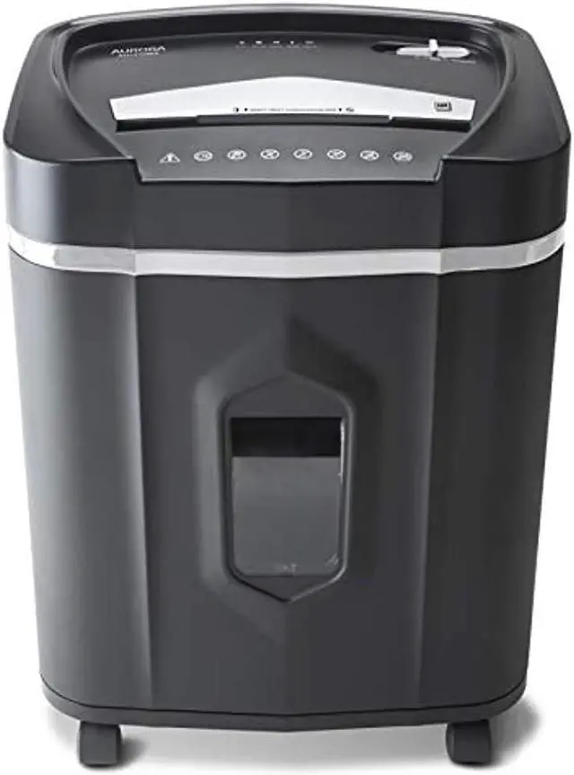 Alt view image 12 of 13 - Aurora AU1210MA Professional Grade High Security 12-Sheet Micro-Cut Paper/ CD and Credit Card Shredder/ 60 Minutes Continuous Run Time