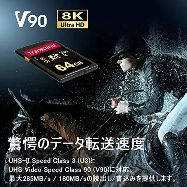 Alt view image 10 of 20 - Transcend 64 GB SDXC