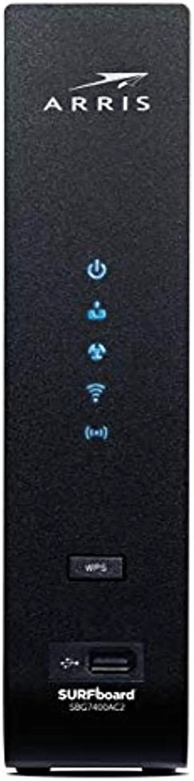 Alt view image 14 of 20 - ARRIS SURFboard (24x8) DOCSIS 3.0 Cable Modem Plus AC2350 Dual Band Wi-Fi Router, approved for Cox, Spectrum, Xfinity & more (SBG7400AC2)