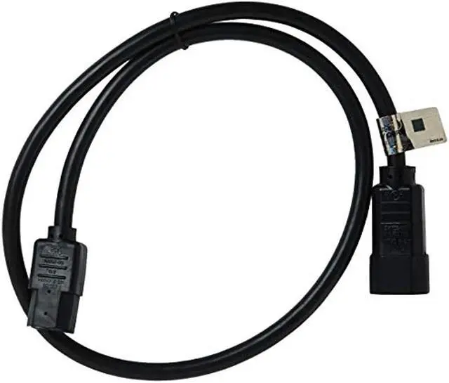 Alt view image 8 of 18 - Tripp Lite Heavy-Duty Power Extension Cord, 15A, 14AWG (IEC-320-C14 to IEC-320-C13), 3-ft