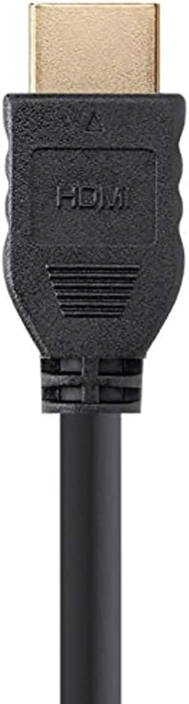 Alt view image 9 of 20 - Monoprice HDMI Cable - 10 Feet - Black | High Speed, 4K@60Hz 10.2Gbps, 30AWG, CL2, Compatible with UHD TV and More - Commercial Series