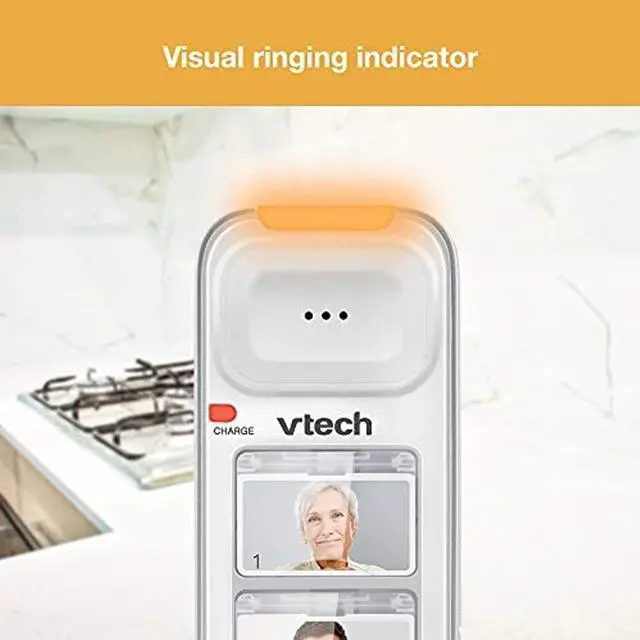 Alt view image 3 of 4 - VTECH SN5307 AMPLIFIED PHOTO DIAL ACCESSORY HANDSET