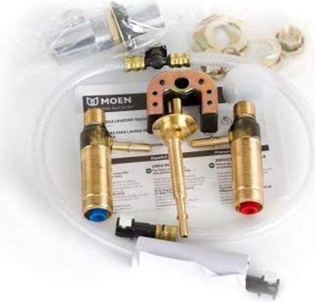Alt view image 5 of 7 - Moen 9000 M-Pact Widespread Lavatory Rough-in Valve with Drain Assembly