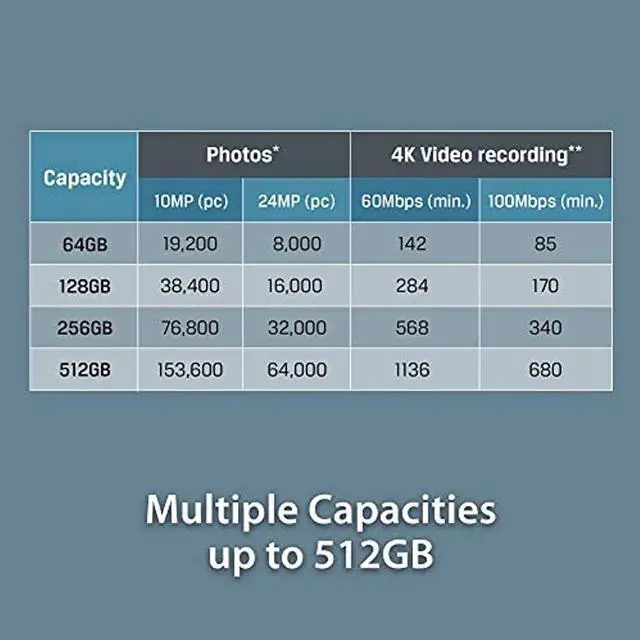 Alt view image 12 of 20 - Kingston Canvas Go! Plus 64 Gb Class 10/Uhs-I (U3) Sdxc