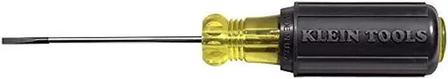 Alt view image 7 of 12 - KLEIN TOOLS 612-4 Terminal Block Screwdriver Standard 1/8" 4 in Round