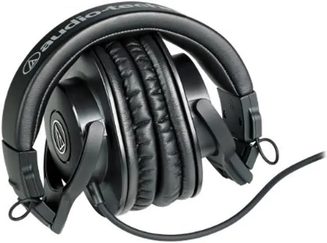 Alt view image 18 of 20 - Audio-Technica ATH-M30x Professional Monitor Headphones, 96dB, 15-20kHz- Black
