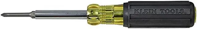 Alt view image 3 of 8 - Klein Tools 32560 EXt-Reach Multi-Bit Screwdriver/Nut Driver w/Square-Recess