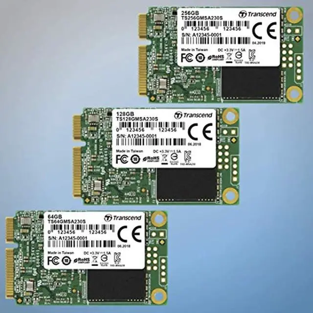 Alt view image 5 of 10 - Transcend 230S 64 GB Solid State Drive - SATA (SATA/600) - Internal - mSATA