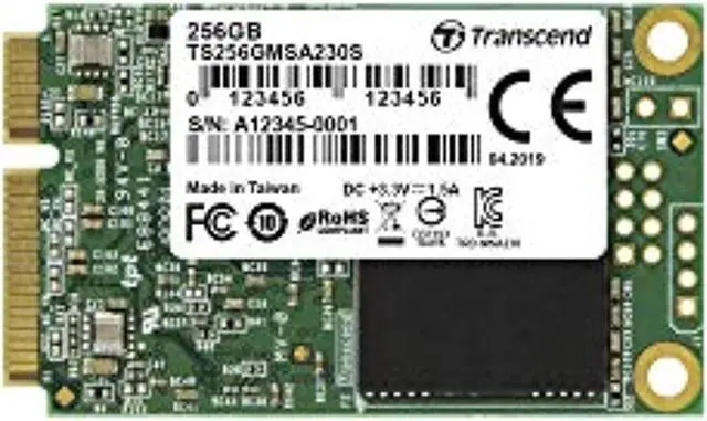 Alt view image 5 of 7 - Transcend 230S 256 GB Solid State Drive - SATA (SATA/600) - Internal - mSATA