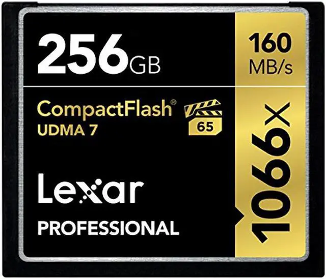 Alt view image 11 of 17 - Lexar Professional 256 GB CompactFlash (CF) Card