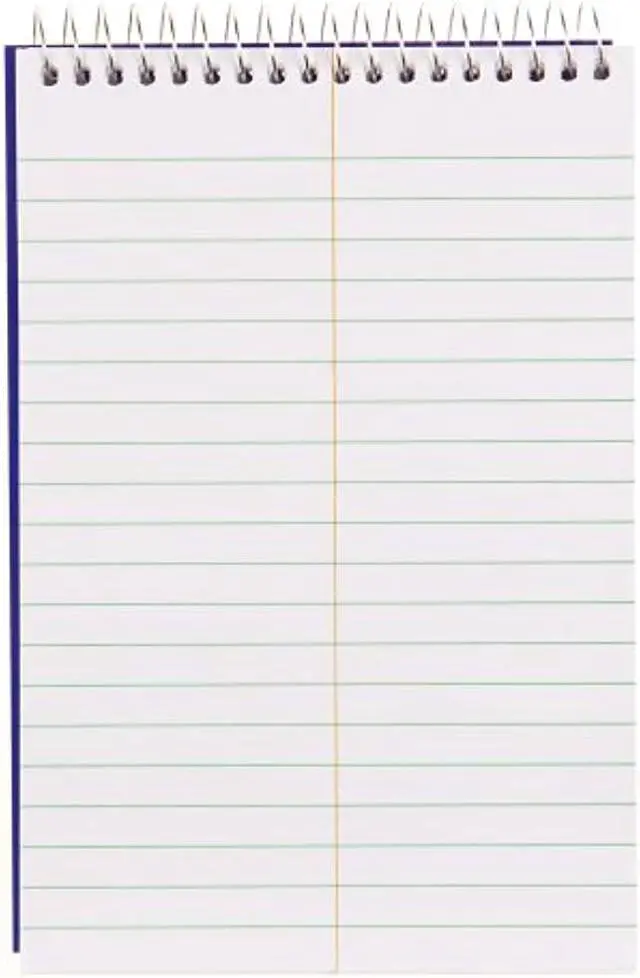 Alt view image 3 of 5 - Blueline White Paper Wirebound Steno Pad