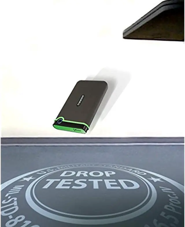 Alt view image 17 of 20 - 1TB Transcend StoreJet 25M3 USB3.1 Slim Portable Hard Drive Shock-Resistant