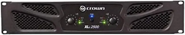 Alt view image 9 of 20 - Crown 2500 Amplifier 1000 W RMS 2 Channel Dark Gray NXLI25000US