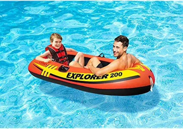Alt view image 10 of 16 - Intex Explorer 200 Boat
