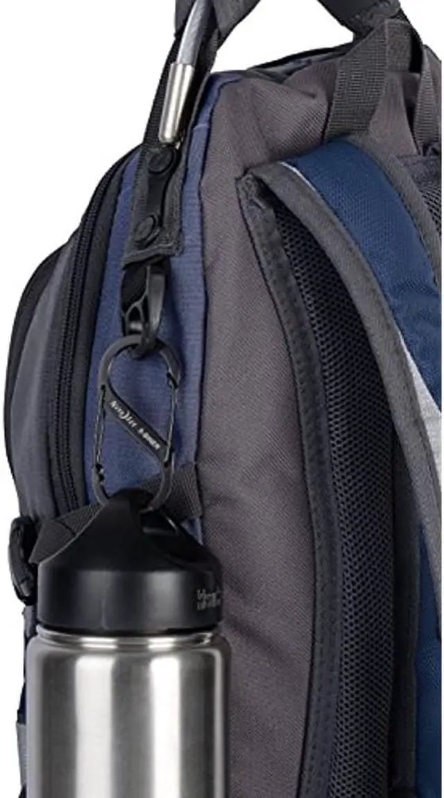 Alt view image 6 of 8 - NITE IZE SB234-03-01 Carabiner Clip,3-1/2 In.,Steel,Black