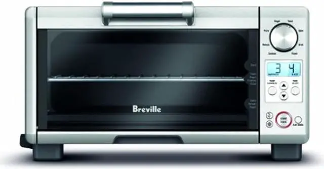 Alt view image 9 of 19 - Breville the Mini Smart Oven®, Electric Countertop Toaster Oven, Small Portable Oven, BOV450XL, Brushed Stainless Steel