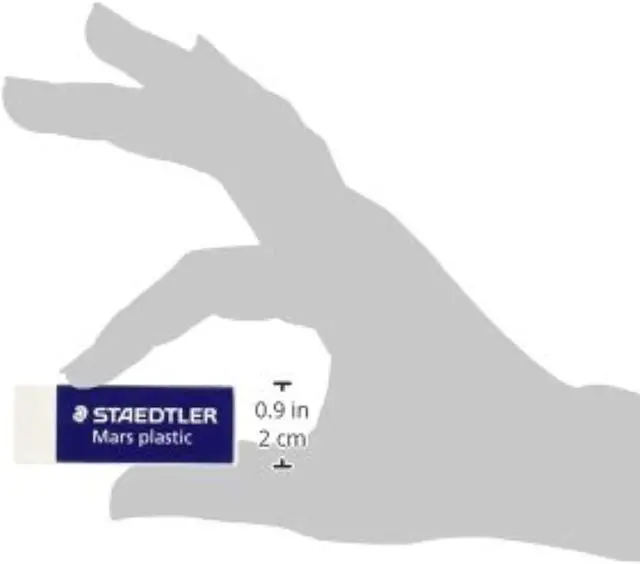 Alt view image 11 of 17 - Staedtler Eraser,Eraser White,Wh 52650